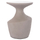 Tavolinë ndihmëse Rebon HM18156.03S, Fiber Cement, 27.5x50 cm, gri