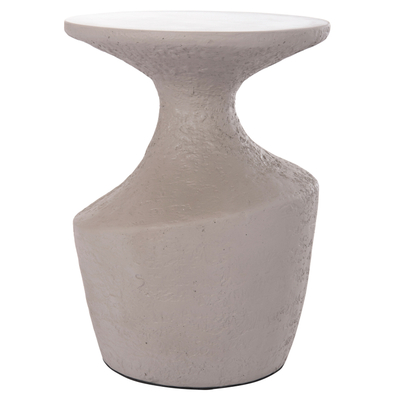 Tavolinë ndihmëse Rebon HM18156.03S, Fiber Cement, 27.5x50 cm, gri