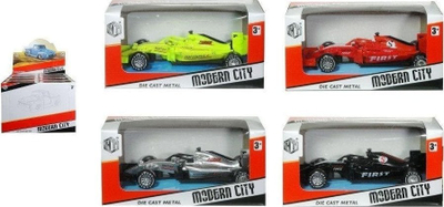 Makina lodër Swede Auto Racing Car, plastike edhe metal, për kalamaj 3+