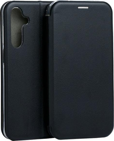 Mbulesë telefoni Beline Book Magnetic, Samsung Galaxy M35, me kapak, e zezë