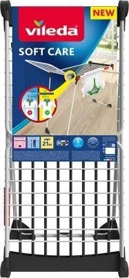 Tharëse rrobash Vileda Soft Care, 21 m, palosëse, e bardhë