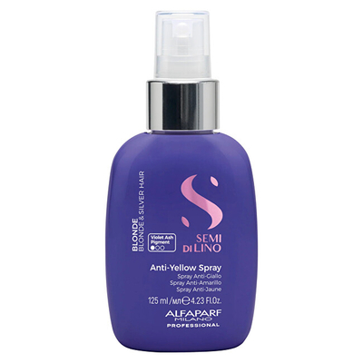 Sprej për flokë bionde Alfaparf Milano Semi Di Lino Blonde Anti-Yellow, 125 ml