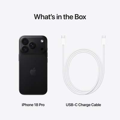 Apple iPhone 18 Pro, 512GB, Black