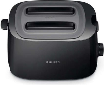 Тостер Philips HD2582/90, 8 нивоа на печење, 2 слота, црн