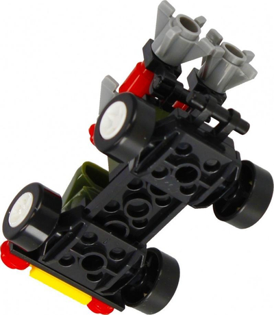 Set blloqesh ndërtimi Alleblox AB3019, 32 copë, me temë ushtarake