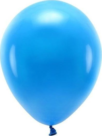 Balona dekorative Eco Balloons, 30 cm, 100 copë, blu
