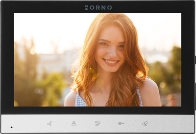 Monitor video domofoni ALERTO 7", ekran me prekje, memorie microSD, i zi