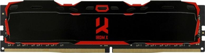 Memorie RAM GoodRam IRDM X, DDR4, 8 GB, 3200MHz, CL16 (IR-X3200D464L16SA / 8G)