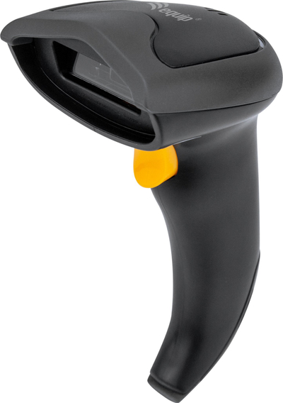Skaner barkodesh LevelOne Equip 351021, 1D 2D, USB, me bazë, i zi