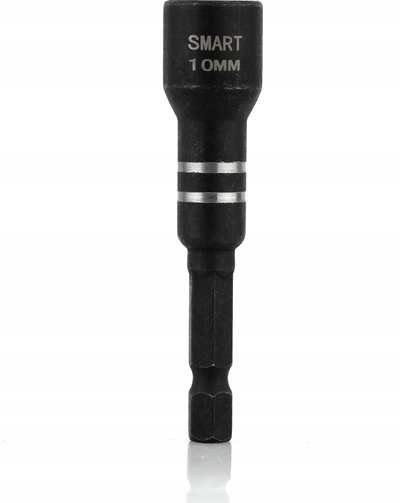 Bit magnetik goditës SMART365 Farmer 10mm, shank 1/4", 65mm, gri