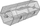 Shportë rotisserie Texas Club Stainless Steel, çelik inox, e rregullueshme, argjendtë