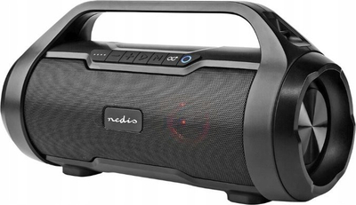 Altoparlant portativ Nedis Party Boombox, Bluetooth, 80W, IPX5, i zi