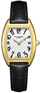 Ora femrash Lee Cooper Ginger LC08315.131, mekanizëm quartz, rrip lëkure, e zezë
