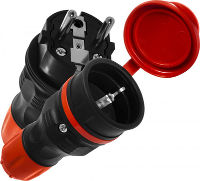 Prizë portative Plastrol Extreme, IP44, kuq/zi