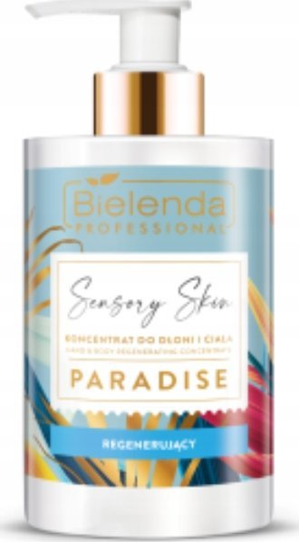 Koncentrat për duar edhe trup Bielenda Professional Sensory Skin Paradise, rigjenerues, 300 ml