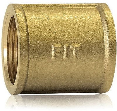 Prizë bronzi për tuba BRASS SOCKET, deri 16 bar, -10°C deri 115°C, bronz
