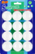 Topa pingpongu Mega Creative 532489, set me 12 copë, të bardhë