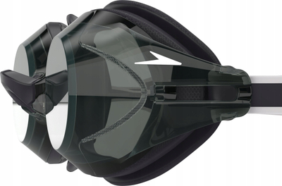 Syze noti Speedo Vanquisher 3.0, xhama të kthjellët, të zeza