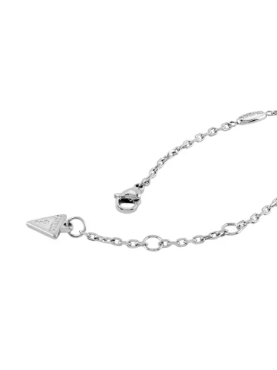 Byzylyk për femra Guess JUBB06246JWRHS, çelik, me zirkon, argjendtë