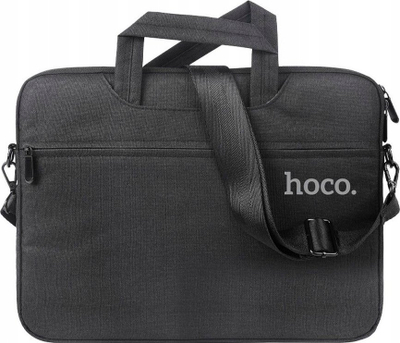 Çantë laptopi Hoco GT1, 14", me rrip shpatulle, e zezë