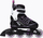Patina inline Fila X-One Girl, rrotë 76mm, ABEC 5, të zeza me vjollcë
