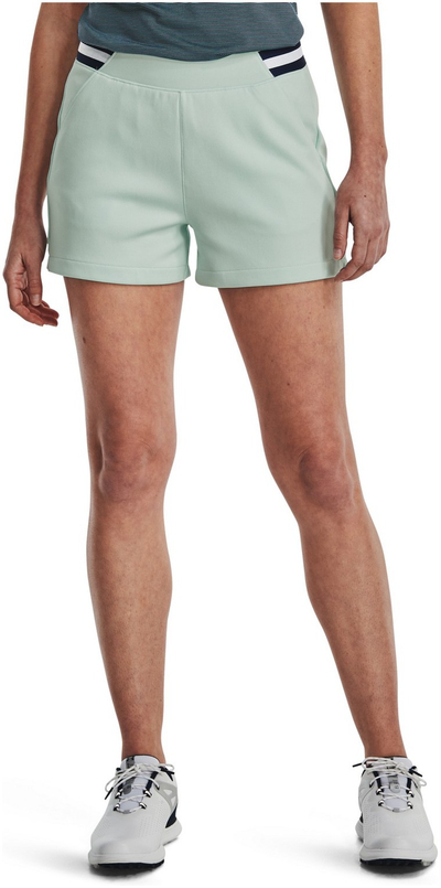 Спортски шорцеви за жени Under Armour Link Club LD99, еластични, со џебови, зелени