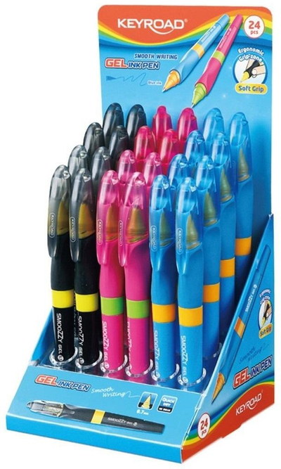 Set stilolapsash me xhel Smoozzy Writer, 0.7 mm, bojë blu, 24 copë