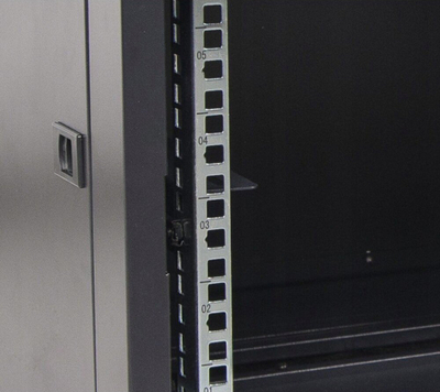 Kabinet i varur për rrjet CCSW-0604-06U, 6U, 600x450 mm, i zi