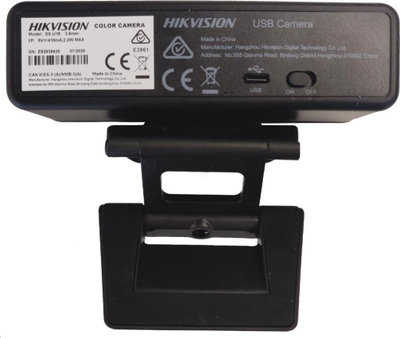 Kamerë web HIKVISION DS-U18, 8MP, 4K, e zezë