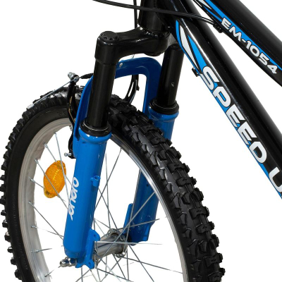 Biçikletë për kalamaj Enero Speed Up 20", 6 marshha, zi blu