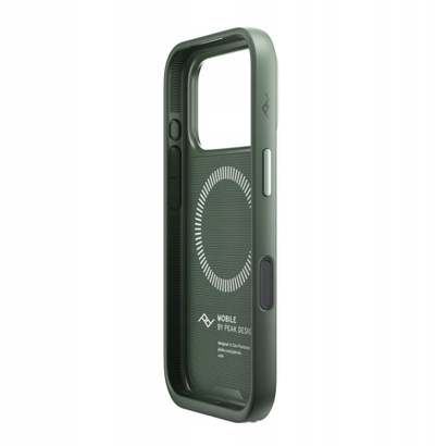 Futrollë telefoni Peak Design Everyday Case për iPhone 17 Pro, mbrojtje SlimLink MagSafe, jeshile