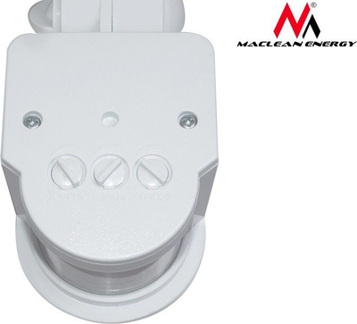 Senzor muri Maclean MCE25 W, 180°, 1200W, i bardhë