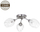 Llambadar tavani Domoletti CL17061-3, 3x60W, E27, ngjyrë neutrale