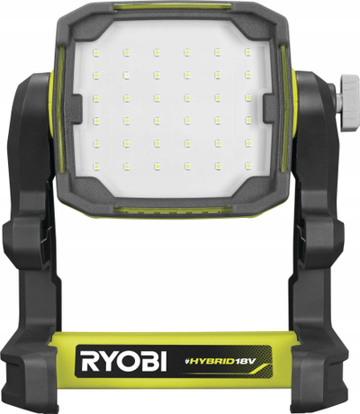 Prozhektor pune Ryobi ONE+ 18V, LED, pa kabllo, jeshil