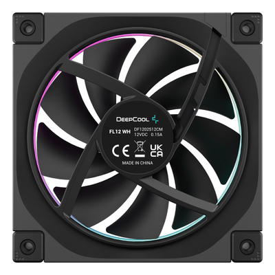 Ventilator Deepcool FL12, 120mm, ARGB, PWM