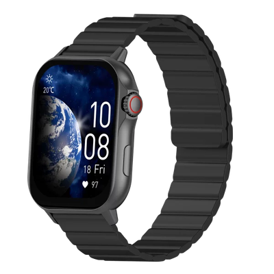 Orë inteligjente Proove Humble, 2.04" AMOLED, e zezë