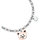 Byzylyk për femra La Petite Story Kitty Family LPS05ASF69, 20 cm, i argjendtë