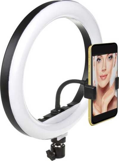 Dritë unazë Maclean Energy MCE612B, 12 LED, 20W, me Bluetooth