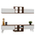 Set për TV Ronald 180×30×40 cm (HM9141)