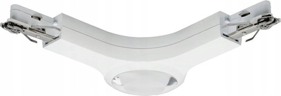 Lidhës shine LED Paulmann URail L Connector 827, dritë e ngrohtë, i bardhë