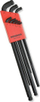 Set çelsa imbus Bondhus 67099, 9 copë, metrik, të zinj
