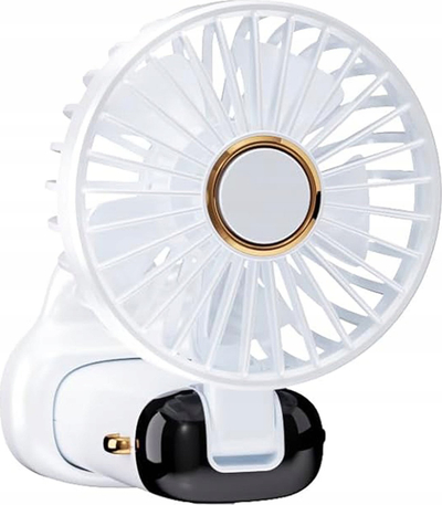 Ventilator portativ mini TriTon LXGA30, kompakt, i bardhë