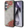 Mbulesë telefoni Guess 4G Flowers Print për Samsung Galaxy S25, lëkurë eko, MagSafe, rozë