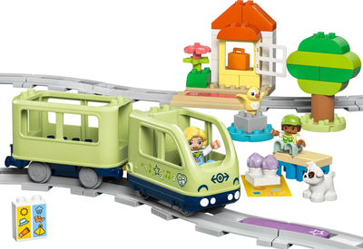 Lodër tren LEGO DUPLO Interactive Adventure Train, set ndërtimi, shumëngjyrësh