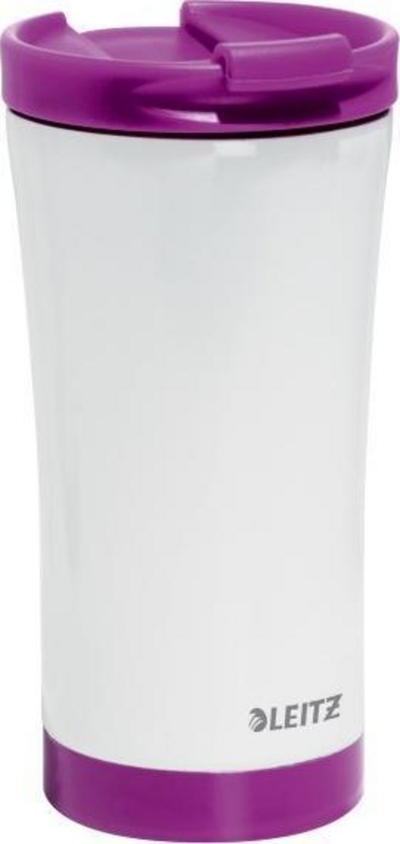 Termus me vakum Leitz, 380 ml, i bardhë / vjollcë