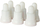Llamba zëvendësuese LED DUNI, set 6 copë, warm white dhe shumëngjyrëshe