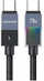 Kabllo karikimi USAMS SJ775 U93, Type C në Type C, 1.2m, 240W, e zezë