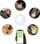 Smart tag MiTag, kompatibil me Apple Find My, 1 copë, kafe