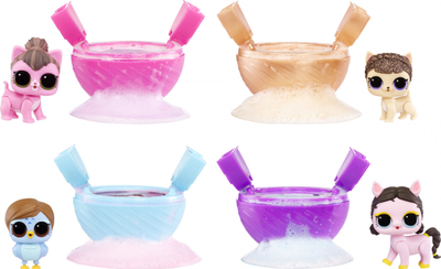 Lodër figurë MGA LOL Surprise Bubble Surprise Pets, me flluska, me efekt ndërrim ngjyre, shumëngjyrëshe