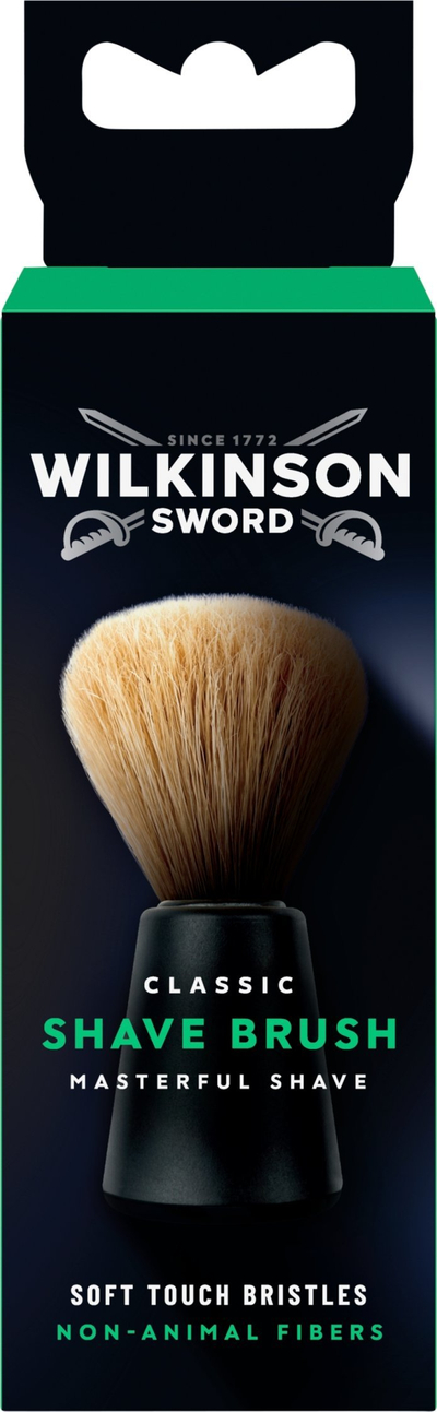 Четка за бричење Wilkinson Sword Premium Collection, ергономска, металик боја